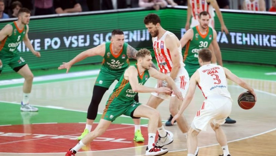 Odlučujuća utakmica u Beogradu: Zvezda izgubila od Cedevite nakon produžetaka u Ljubljani