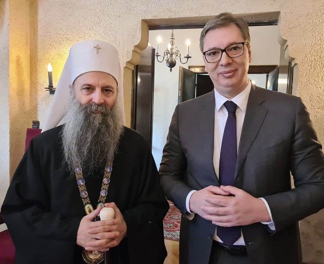 Vučić će sjutra ugostiti patrijarha Porfirija i episkope SPC-a!