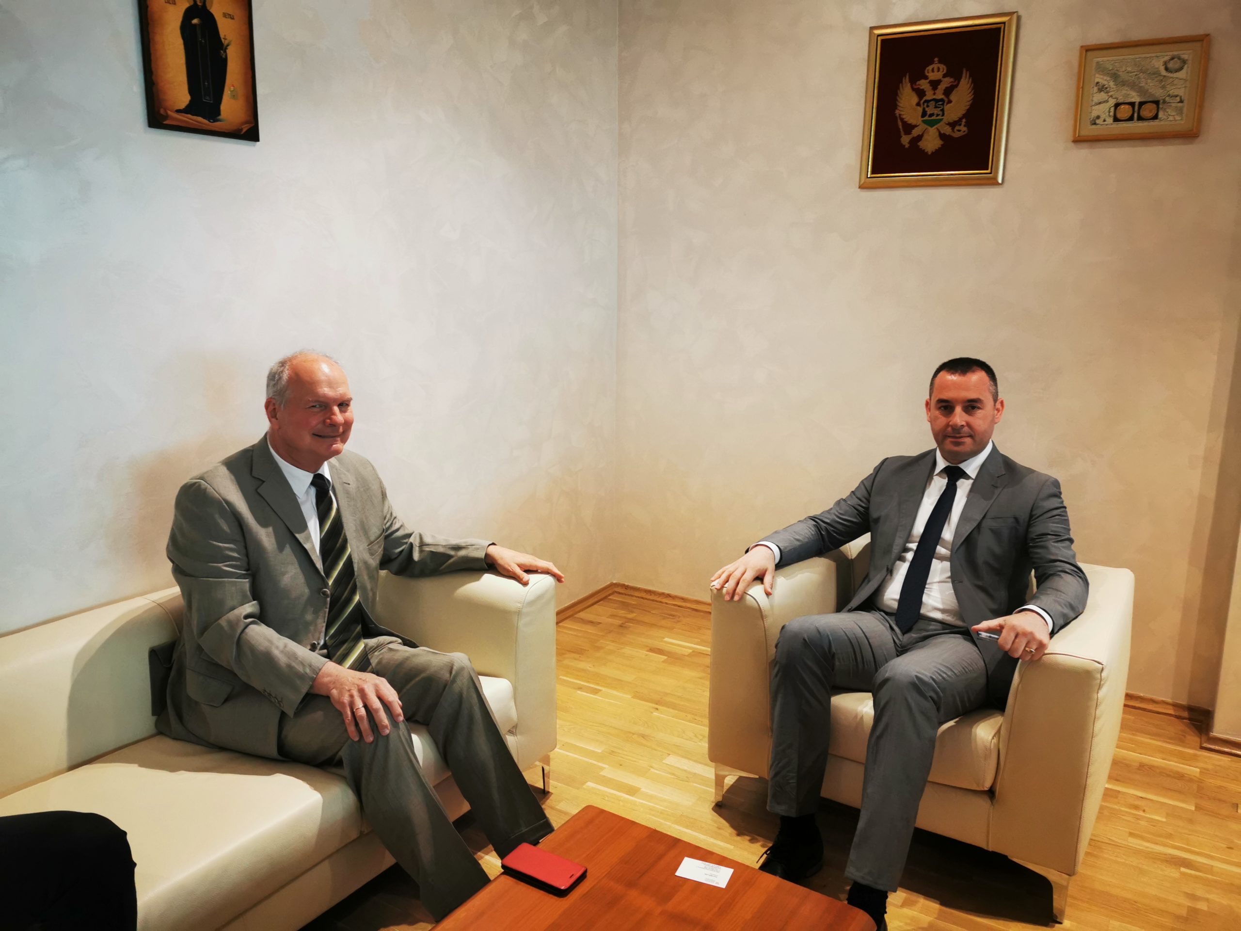 Šćekić sa ambasadorom Austrije: Austrija će podržati projekte za napredak zdravstvenog sistema