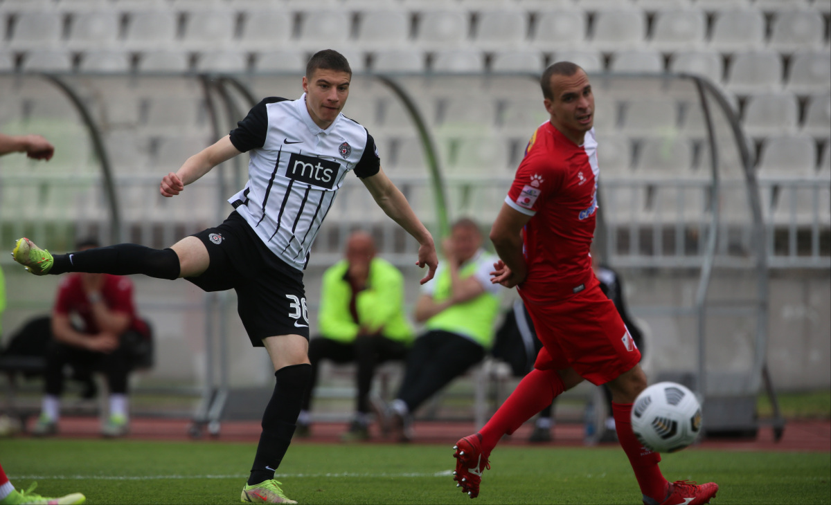 Partizan protiv Vojvodine završio posao do poluvremena