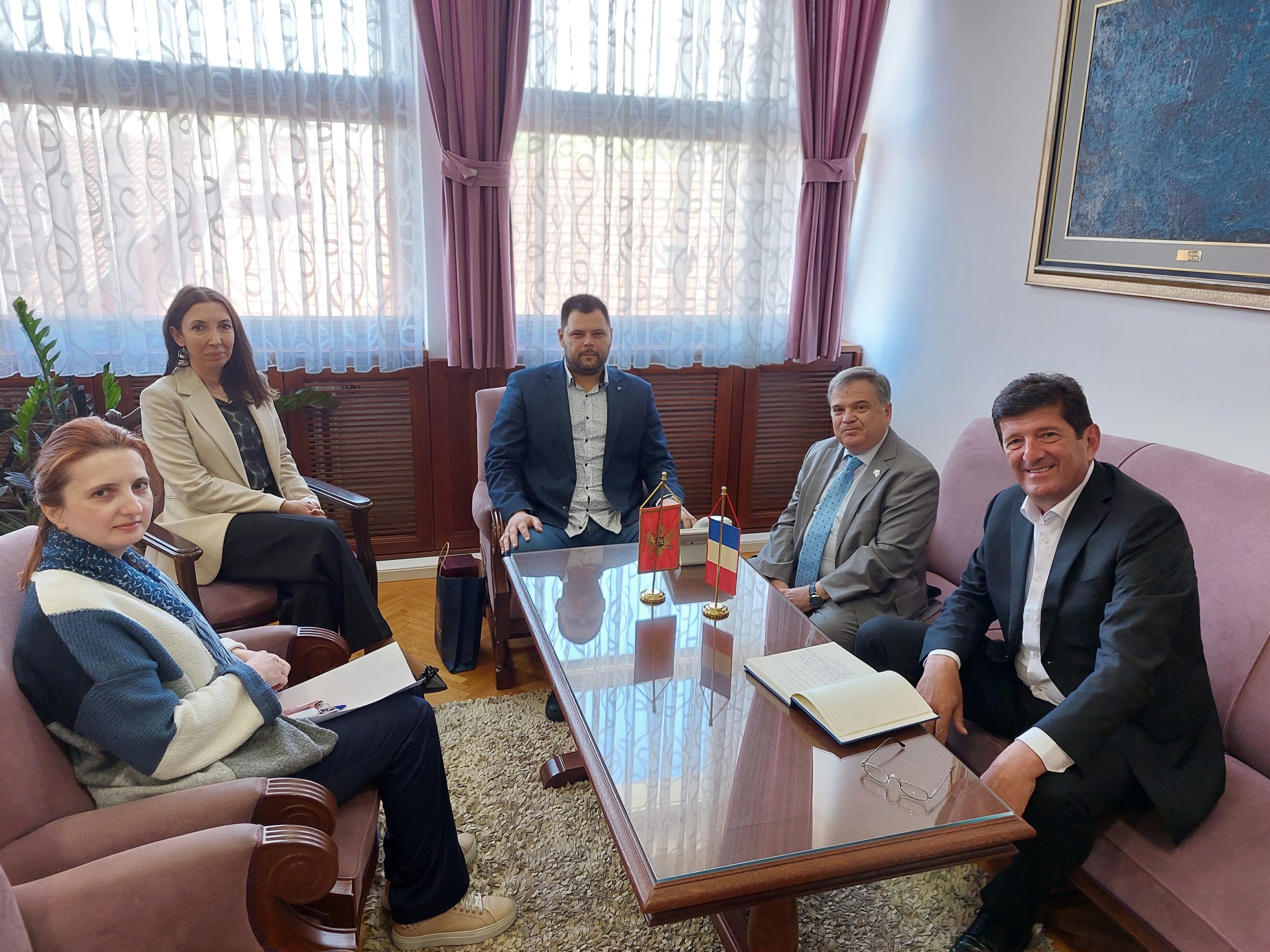 Kovačević i Timonije: Osnažena saradnja između Nikšića i Ambasade Francuske