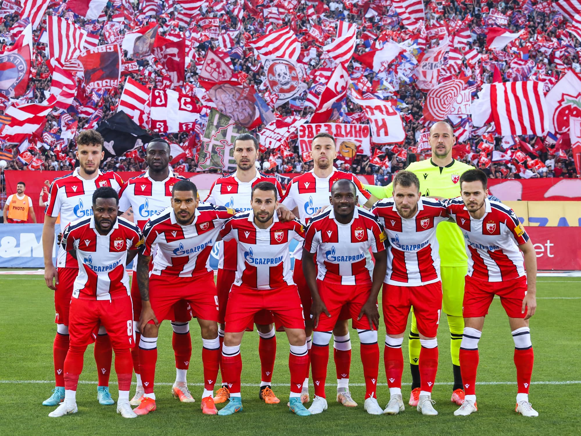 Fudbaleri Crvene zvezde petu godinu zaredom prvaci Srbije