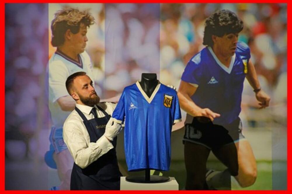 Najskuplji sportski rekvizit u istoriji: Maradonin dres prodat na aukciji za 8.5 miliona evra