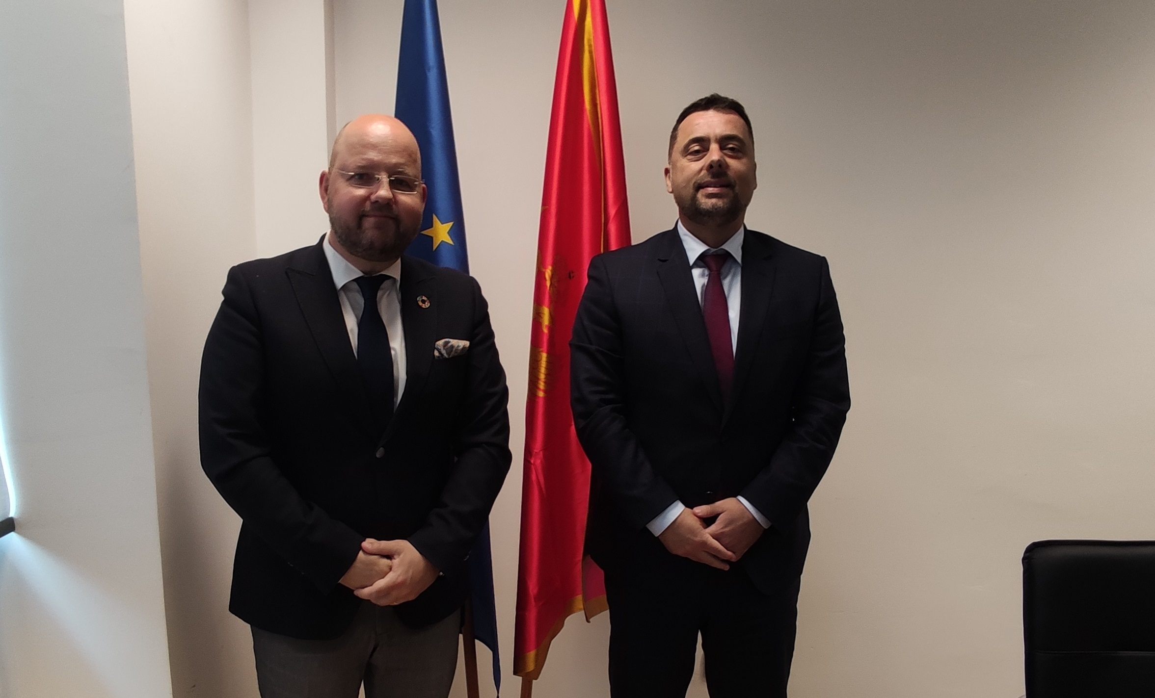 Ministar Đurović se sastao sa koordinatorom UN-a: Pospješićemo saradnju u narednom periodu
