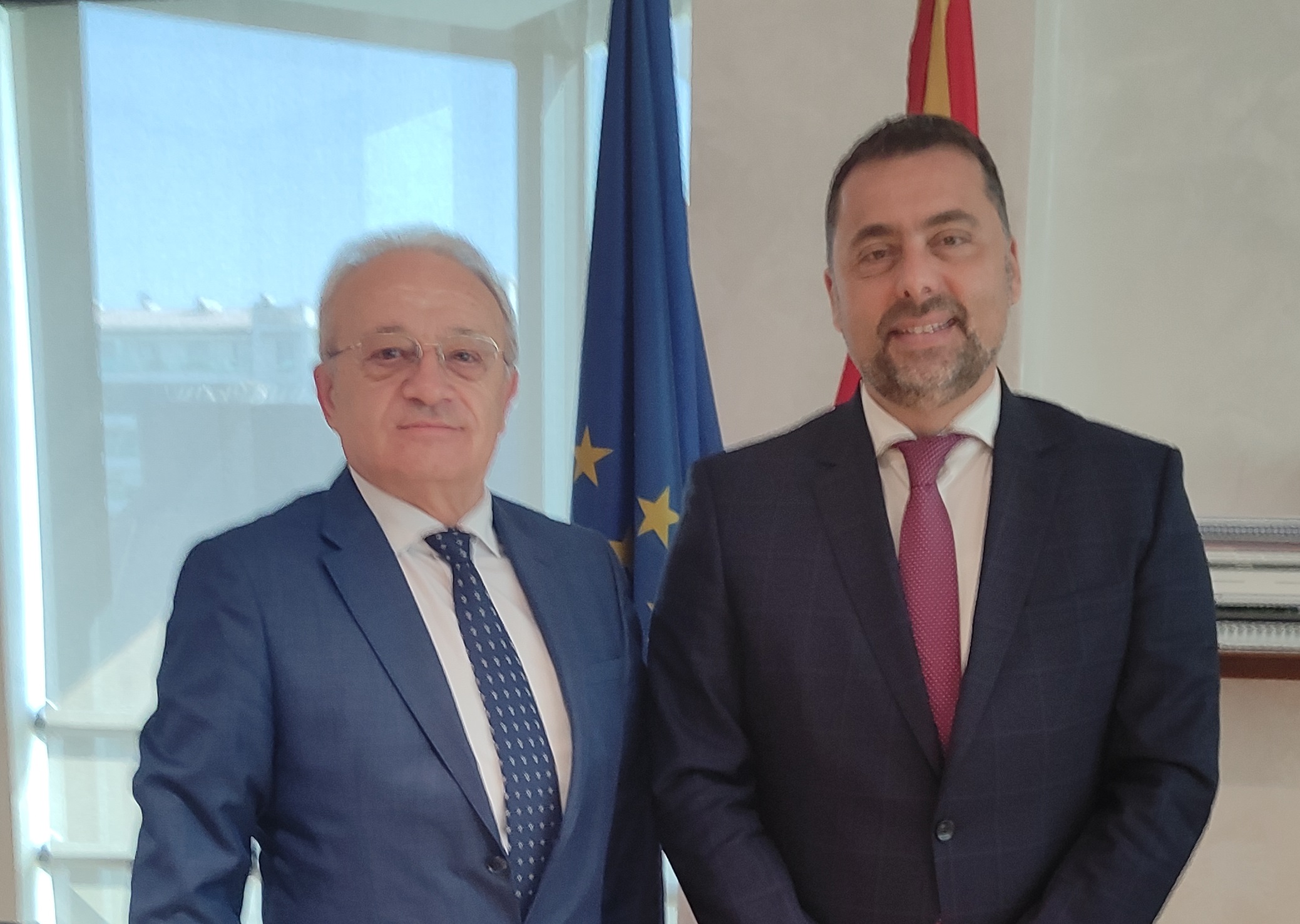 Đurović sa ambasadorom Sjeverne Makedonije: Baštinimo tradicionalno prijateljske odnose, želimo da vidimo region koji sarađuje