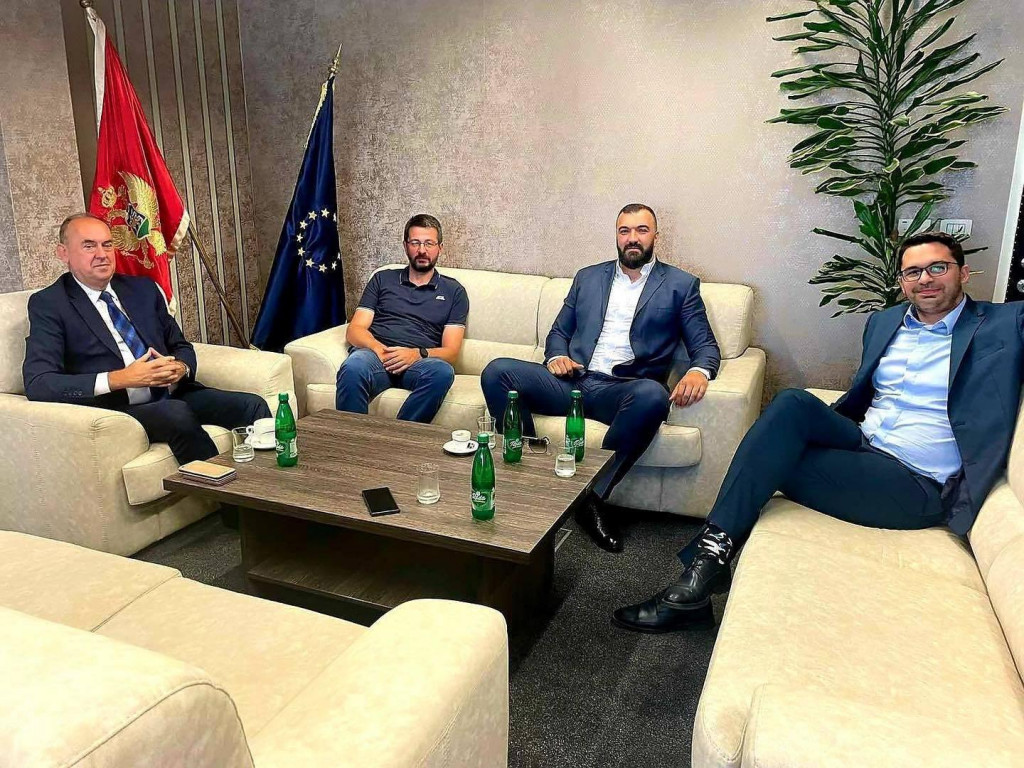 Na prijemu kod ministra: Lalošević ugostio Pekovića i njegove saradnike