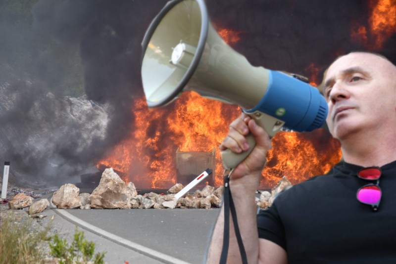 Zašto nije priveden: Saša Zeković, koji danas poziva policajca Kneževića na odgovornost, jedan od organizatora nasilnih protesta 5. septembra? (VIDEO)