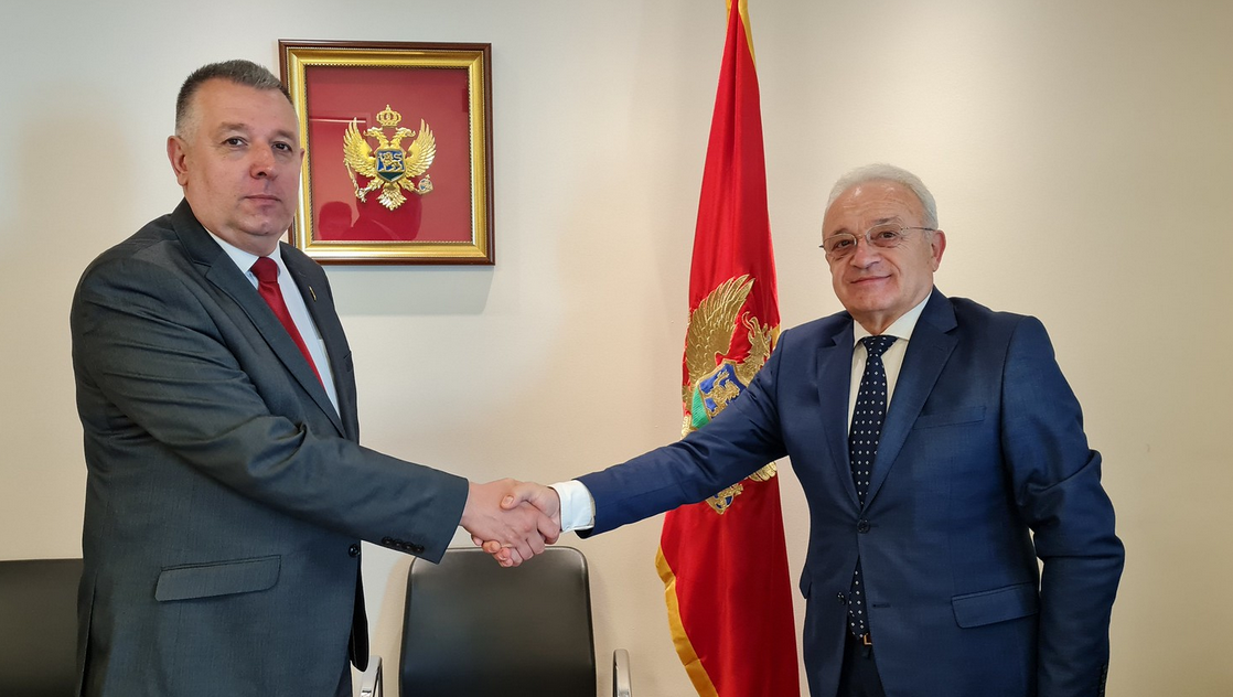 Miljanić sa ambasadorom Sjeverne Makedonije: Neophodno uvesti avionsku liniju Podgorica – Skoplje