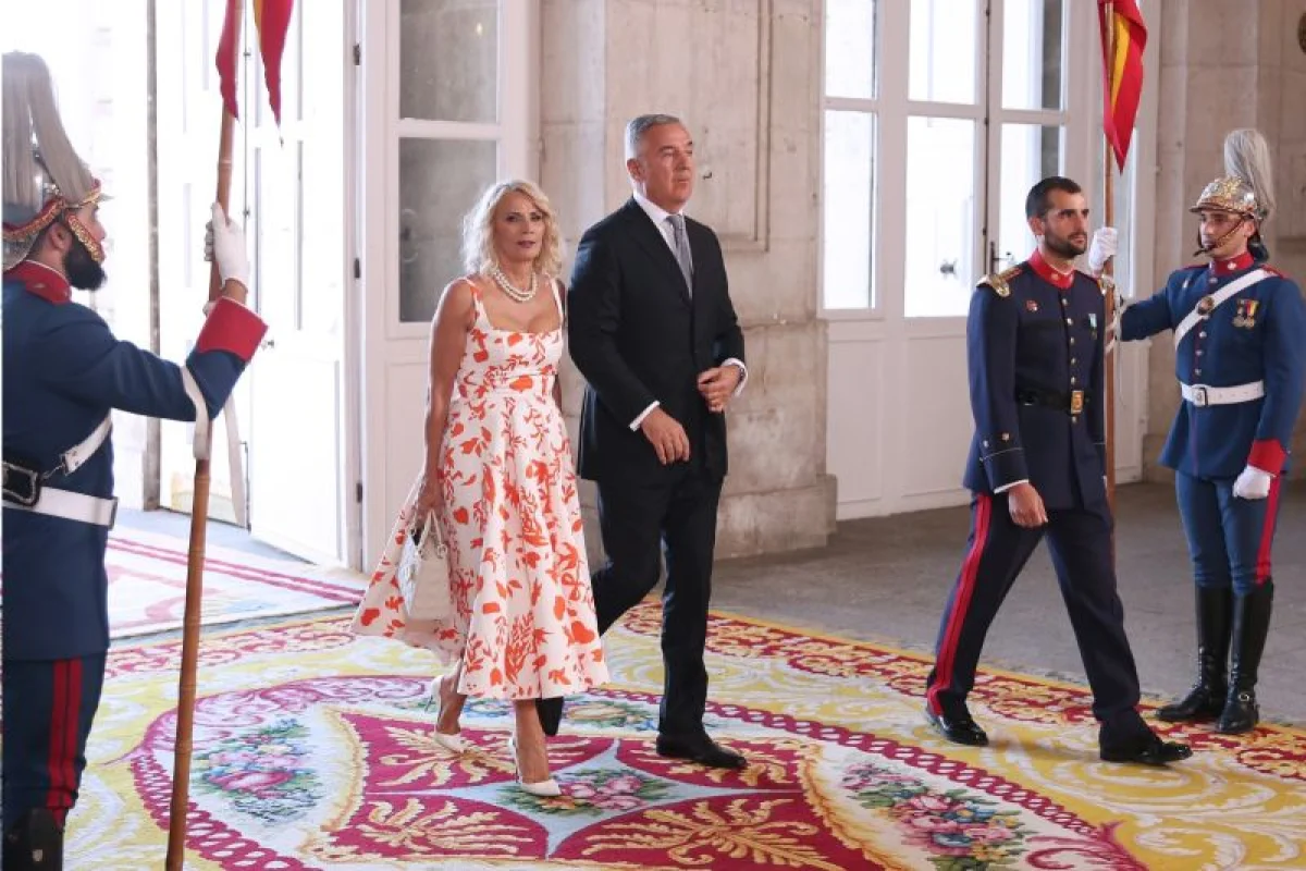 Lidija Đukanović nosila haljinu od 2.000 evra u Madridu