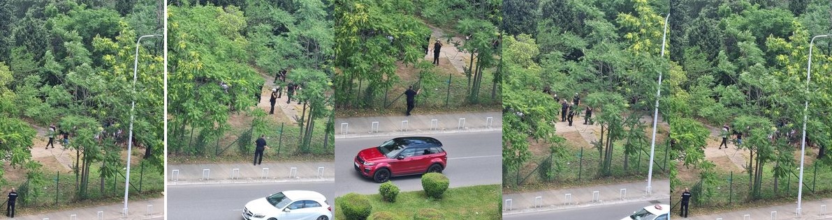 Akcija policije: Navijači BiH pod konstantnom pratnjom zbog izazivanja nereda (FOTO/VIDEO)