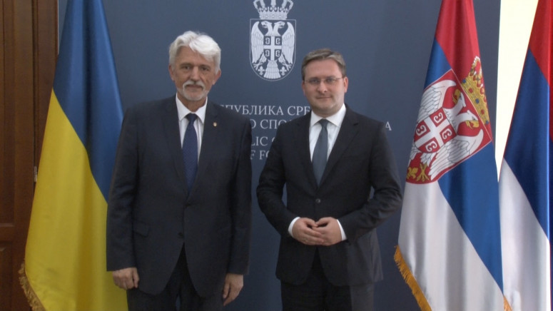 Selaković se sastao sa Tolkačem: Srbija uvažava teritorijalni integritet Ukrajine