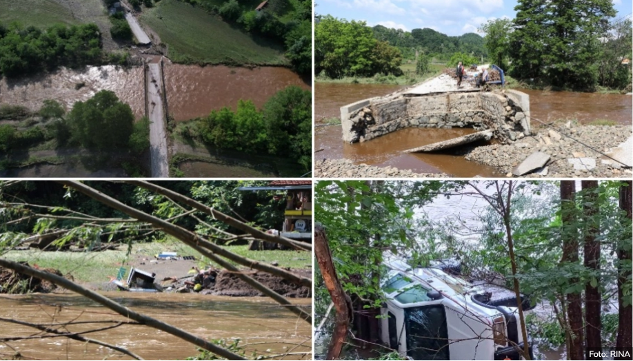 Velike bujice i poplave kod Gornjeg Milanovca, opština uvela vanredno stanje