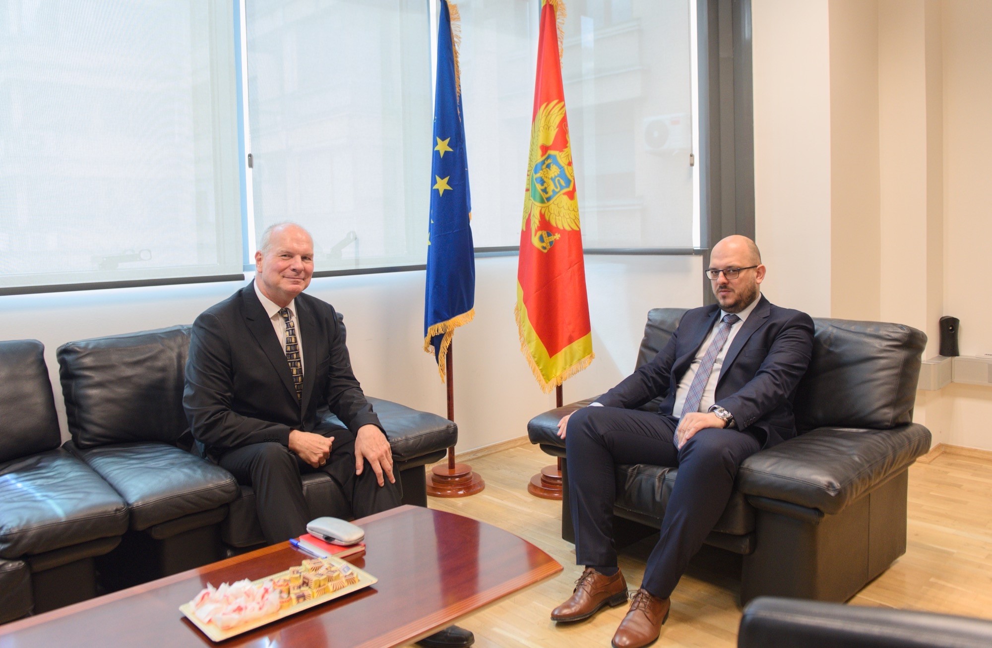 Adrović sa ambasadorom Austarlije  Karlom Mullerom: Proces ulaska Crne Gore u Evropsku uniju se mora ubrzati