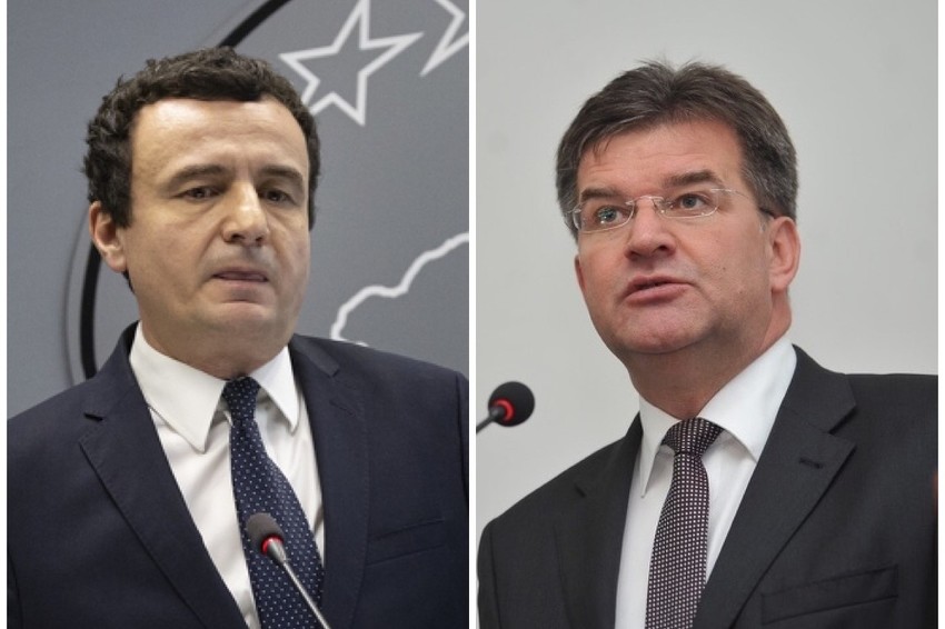 Kurti se sastao sa Lajčakom: Traži priznanje od Srbije!