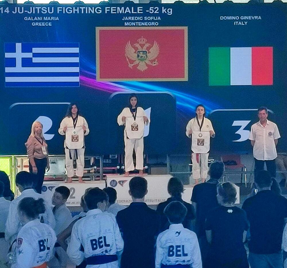 Dobar start džiju-džicu reprezentacije Crne Gore na Mediteranskom prvenstvu