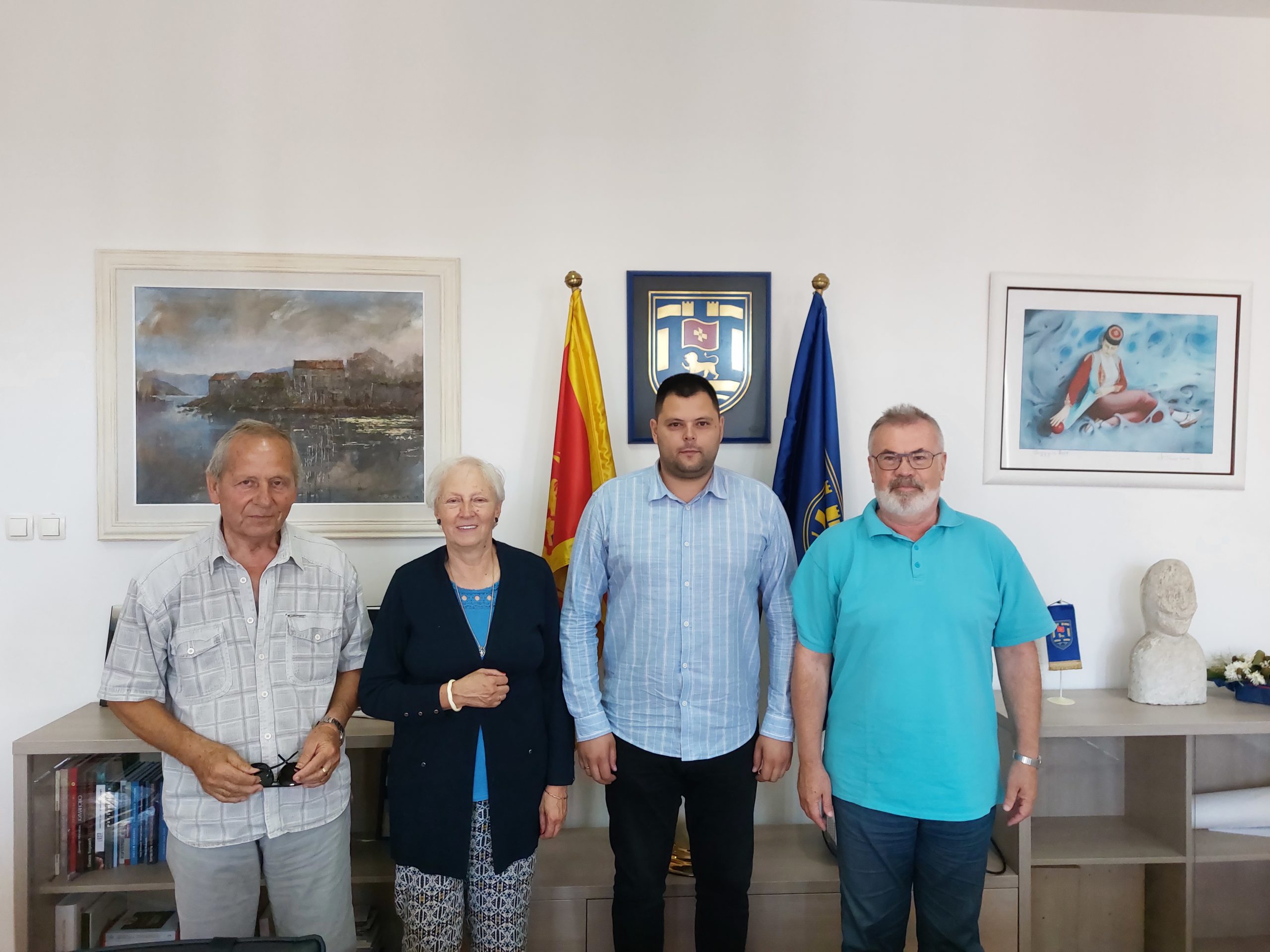 Kovačević primio Edvarda Miljanića, potomka znamenite ljekarske porodice
