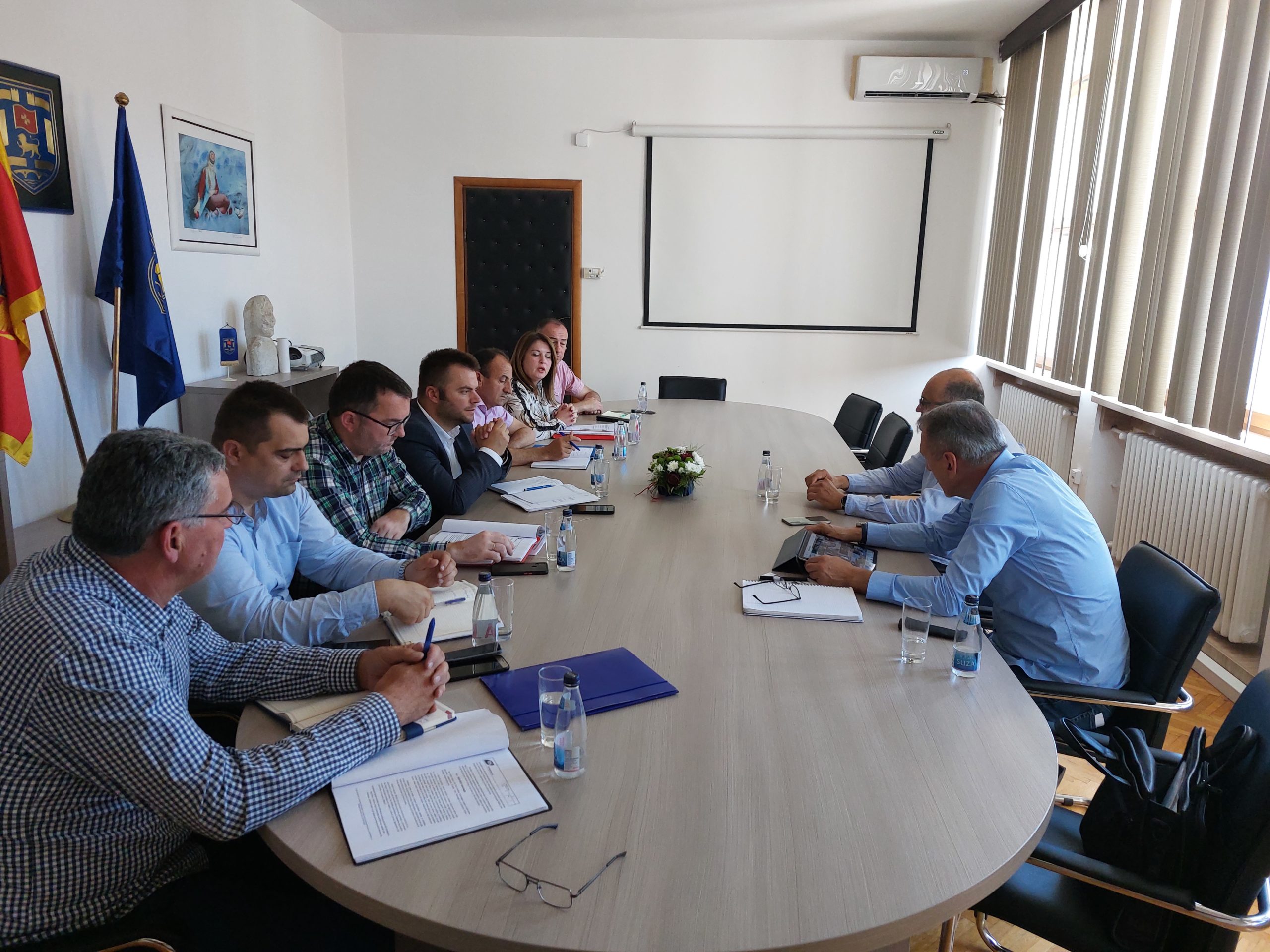 Delegacija Opštine Nikšić primila predstavnike firme „Yunirisk“