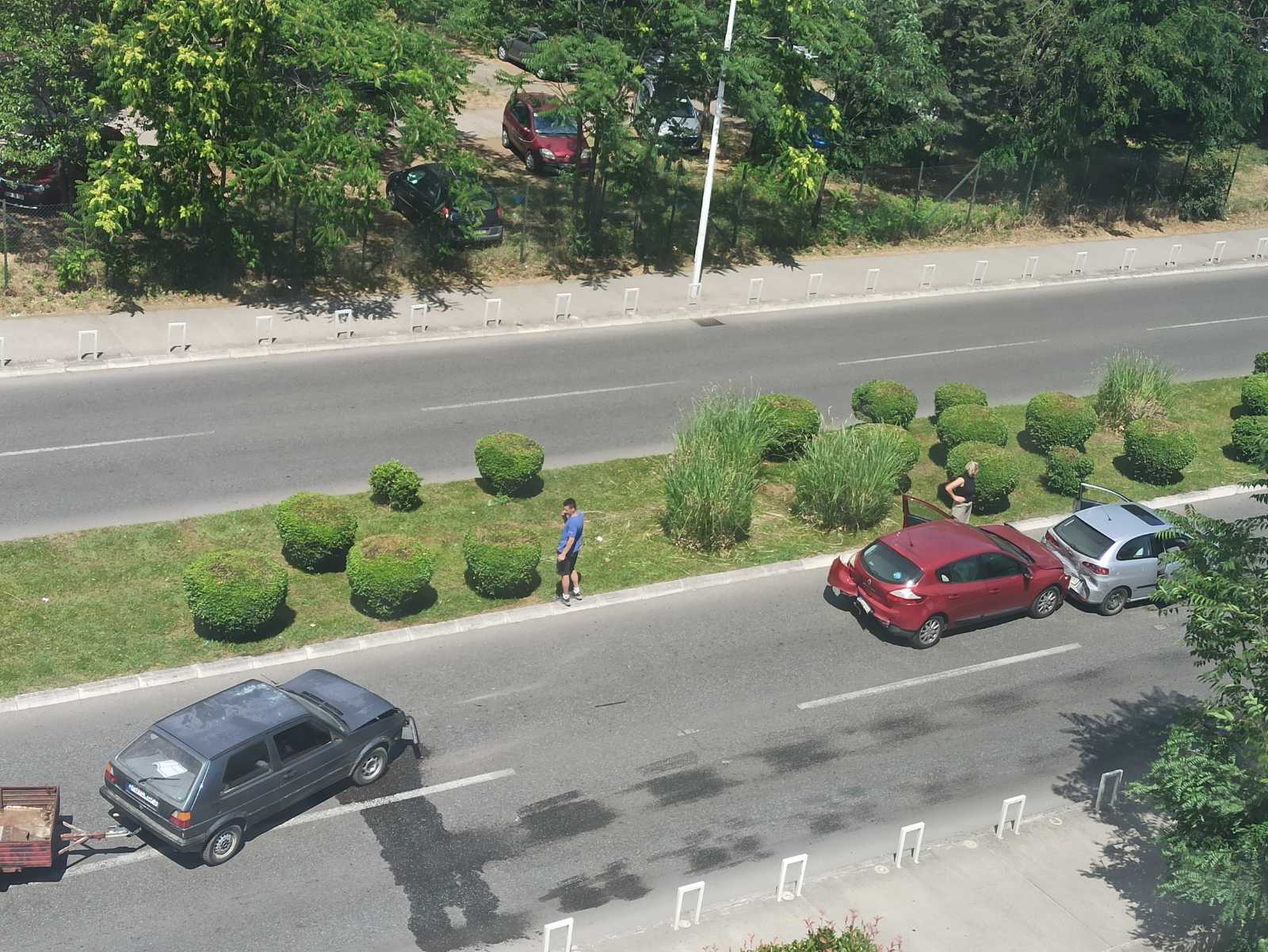 Lančani udes u Podgorici, učestvovala tri vozila