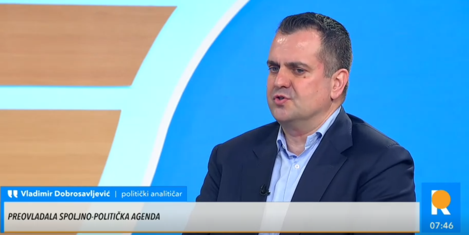 Dobrosavljević: Srbija će morati u ovim svjetskim previranjima da izvuče ono što je u njenom interesu