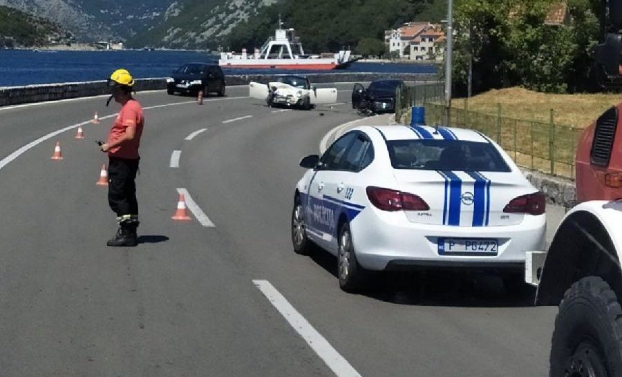U mjestu Lepetani: U udesu povrijeđeno više osoba