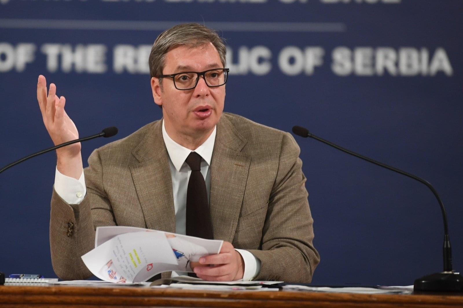 Vučić: Molim Albance za mir, u suprotnom, Srbija će pobijediti!