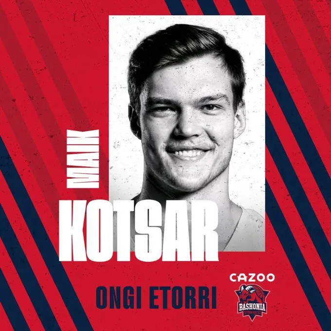 KK Baskonija: Maik Kotsar novo pojačane