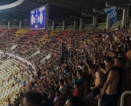 Sramno navijanje od navijača Škupija: Tribinama se orilo „ubij Srbina“