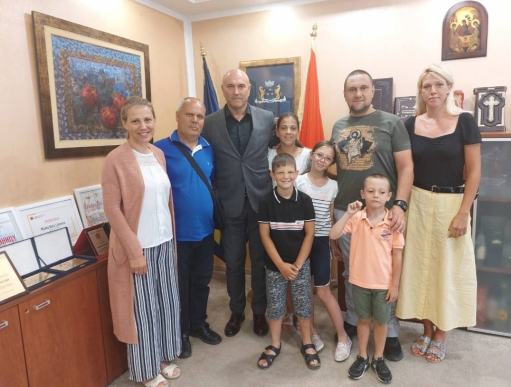 Predsjednik Opštine Budva Marko Carević primio je danas talentovanu Pavlinu Radovanović