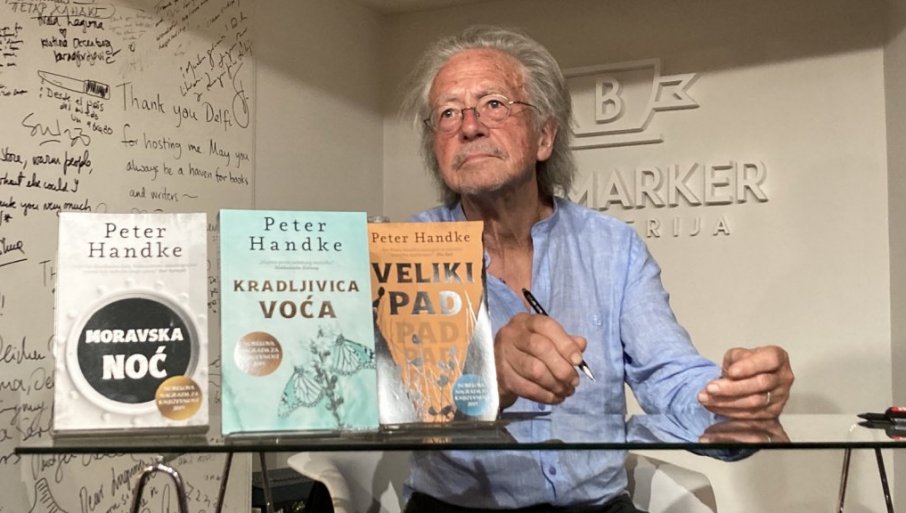 Nobelovac Peter Handke potpisuje svoje knjige u Beogradu!