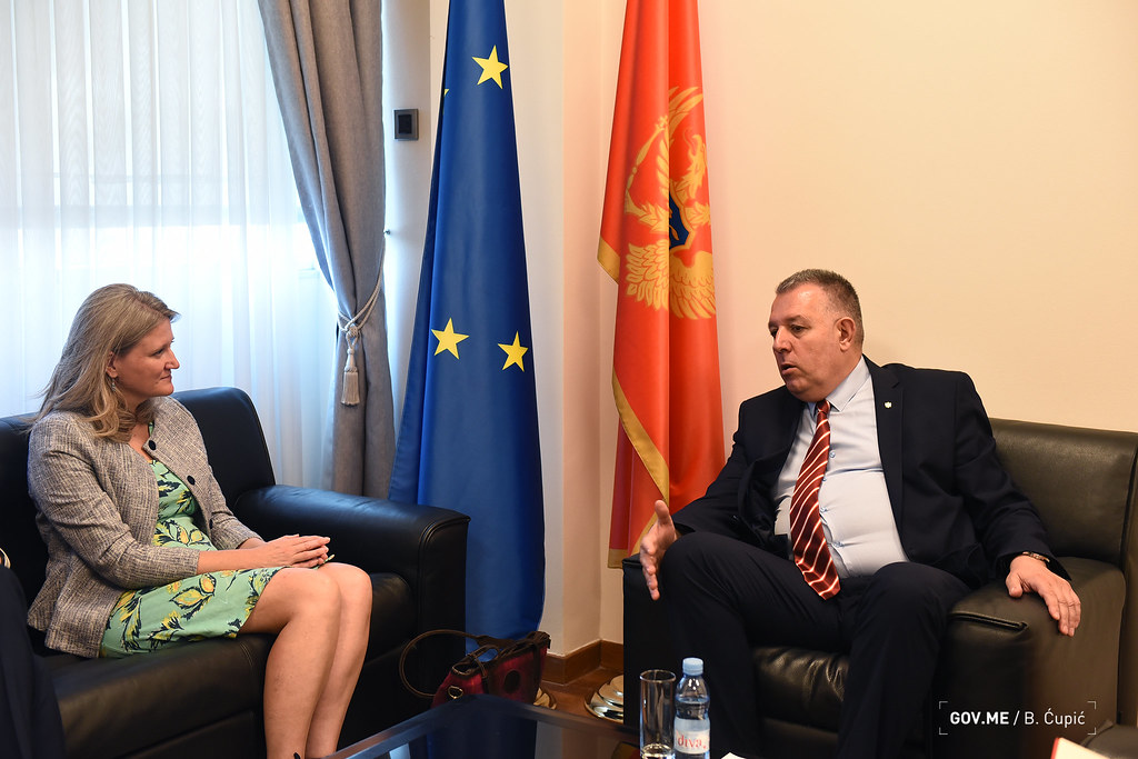 Ministar Miljanić sa ambasadorkom Velike Britanije: Podrška inicijativama 43. Vlade