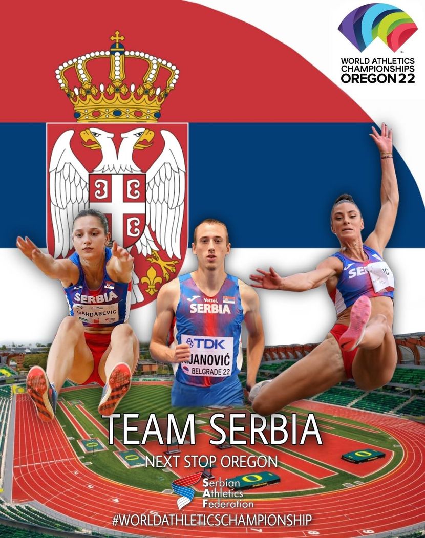 Počinje Svetsko prvenstvo u atletici: Srbija ima tri predstavnika