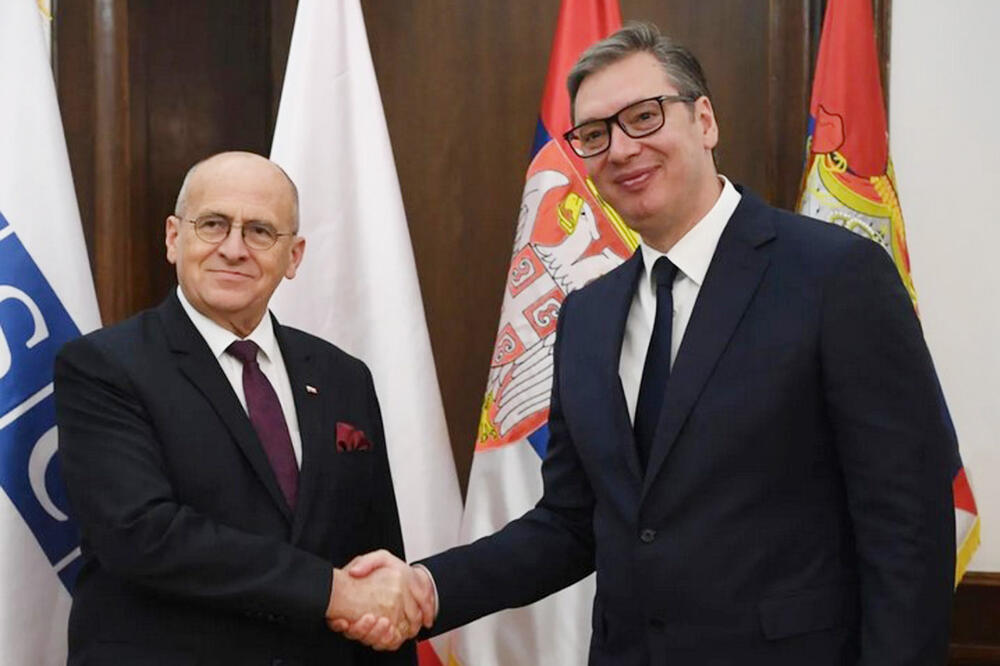 Vučić nakon sastanka sa predsjedavajućim OEBS-a: Razgovarali o aktuelnoj globalnoj krizi i gorućim problemima u oblasti bezbjednosti