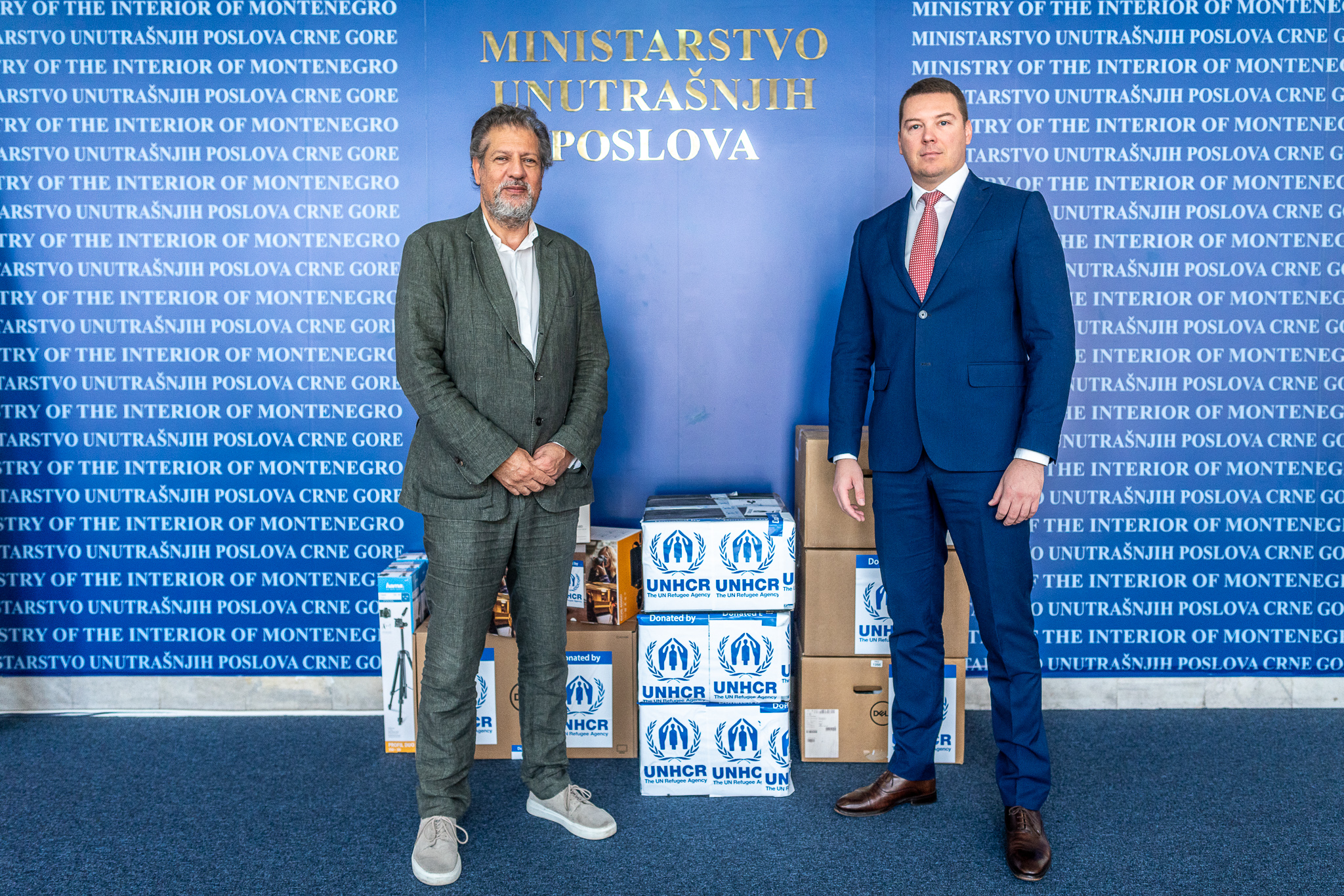 Vrijedna donacija: UNHCR donirao MUP-u komplete za prikupljanje biometrijskih podataka!