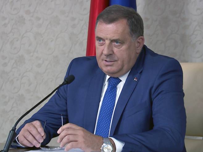 Dodik: Srbija po Rezoluciji 1244 ima pravo da brani bezbjednost Srba na KiM!