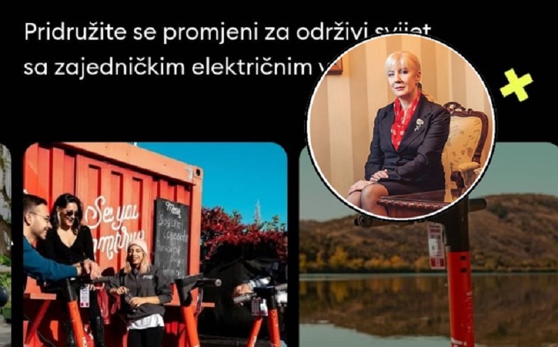 Press: Električni trotineti stigli u Podgorici preko advokatske kancelarije Ane Đukanović