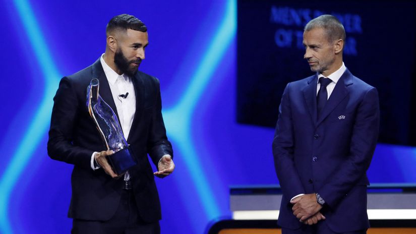 Sasvim zasluženo: Benzema najbolji fudbaler Evrope