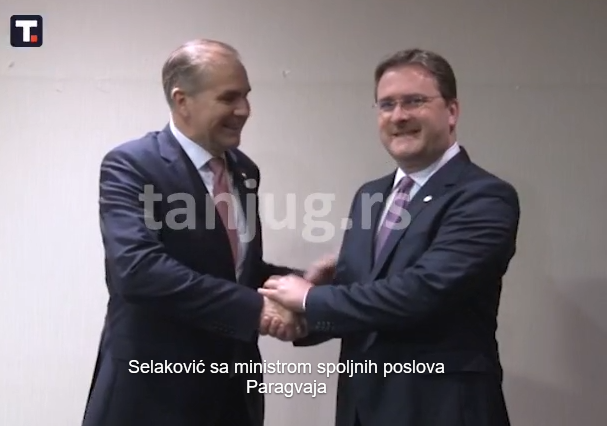 Selaković se sastao sa ministrom spoljnih poslova Paragvaja: Zahvalio mu se na poziciji njegove zemlje po pitanju Kosova i Metohije