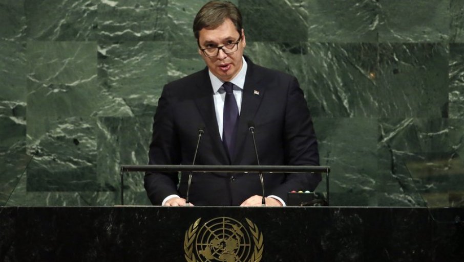 Predsjednik Srbije 20. septembra u Njujorku: Vučić govori na zasijedanju Generalne skupštine UN
