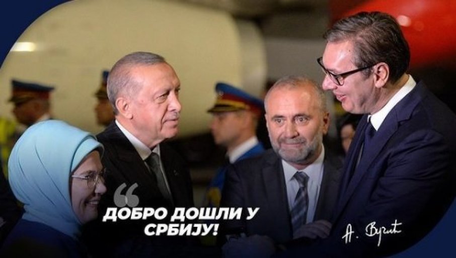 Vučić nakon dočeka Erdogana: Dobrodošli u Srbiju (FOTO)