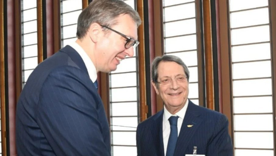 Vučić se sastao sa predsjednikom Kipra: Iskazana podrška teritorijalnom integritetu i suverenitetu Srbije!