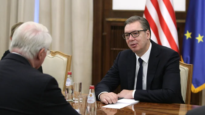 Predsjednik Srbije sa ambasadorom SAD-a: Vučić danas dočekuje Hila