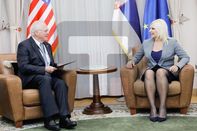 Zorana Mihajlović se razgovarala sa kristoferom Hilom: Razgovarali o zaključivanju sporazuma o strateškoj saradnji u oblasti energetike