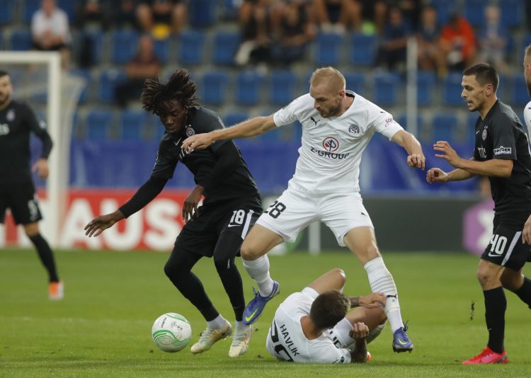 „Parni valjak” remizirao u Češkoj: Partizan sa igračem manje preokrenuo nakon 0:2, ali nije izdržao