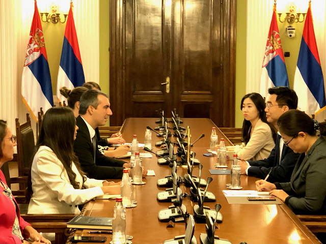 Orlić sa ambasadorom Koreje: Postoji potencijal za saradnju u oblasti ekonomije, nauke, energetike…