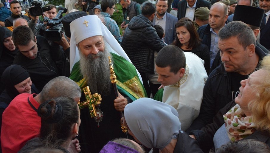 Patrijarh Porfirije u Negotinu: Crkva Hristova nas poziva da svi budemo jedno a jedno smo upravo kada smo na svetoj Liturgiji