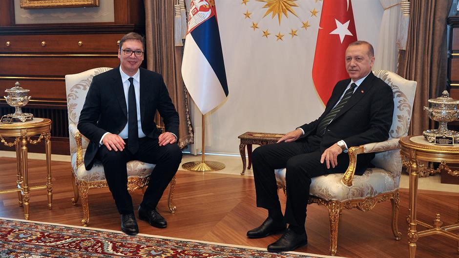 Erdogan u dvodnevnoj posjeti Srbiji