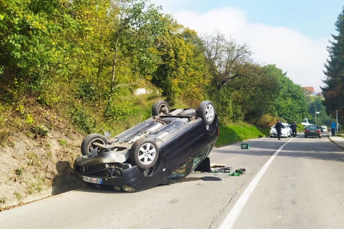 Saobraćajna nesreća na ulazu u Bijelo Polje, nastradala jedna osoba