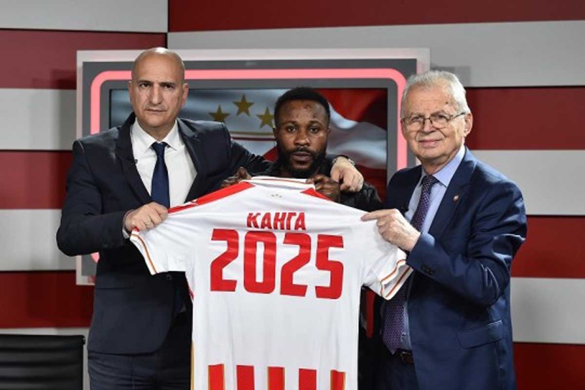 Završava karijeru u Zvezdi: Kanga produžio ugovor do 2025!
