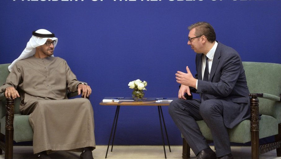 Vučić nakon sastanka sa liderom UAE-a: Mi se ne miješamo u svjetsku politiku, ali moramo da je pratimo da bi mogli svoje poteze da usaglašavamo!
