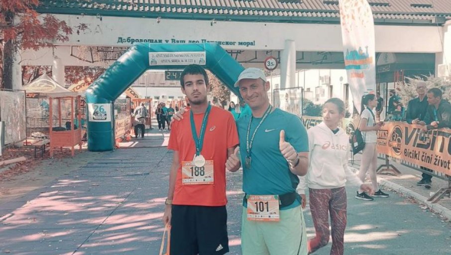 Pavle Mirović (16) je prvi autistični dječak u regionu koji je istrčao polumaraton u regularnoj seniorskoj konkurenciji!